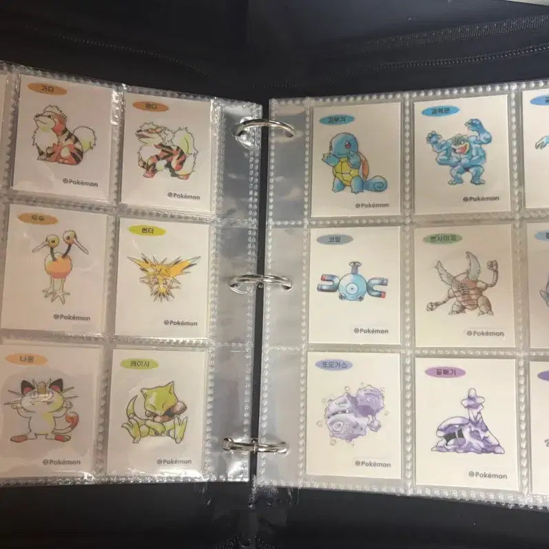 [BUNJANG] Pokemon 30th Anniversary Artwork Ttibusil Bundle Set / 포켓몬스터 포켓몬 30주년 아트워크 아트웍 띠부씰