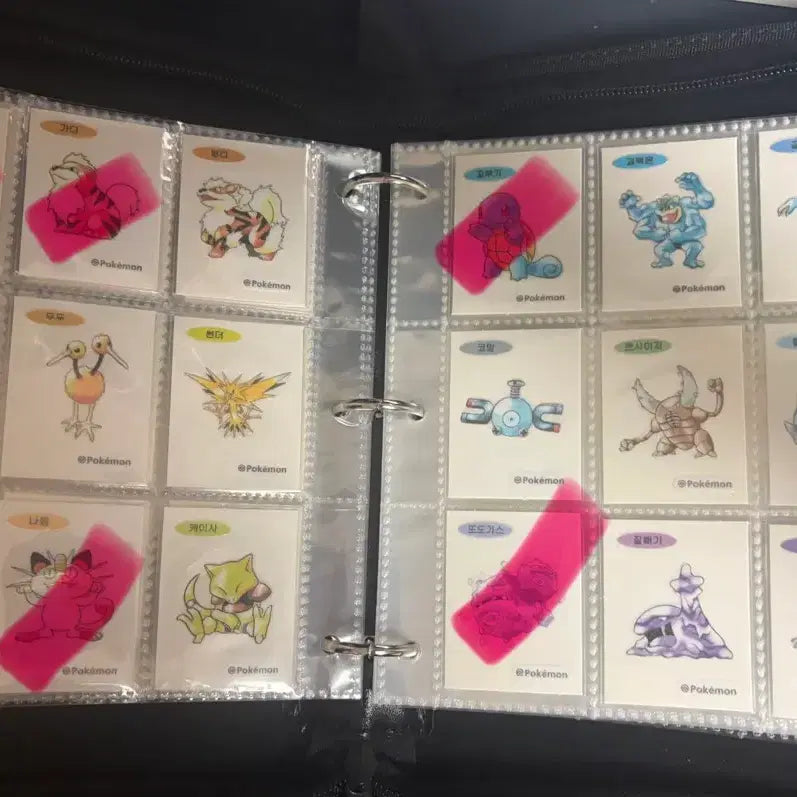 [BUNJANG] Pokemon 30th Anniversary Artwork Ttibusil Bundle Set / 포켓몬스터 포켓몬 30주년 아트워크 아트웍 띠부씰