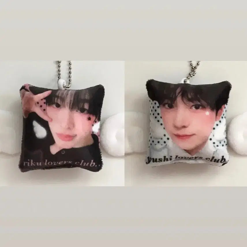 [BUNJANG] NCT WISH Riku &amp; Yushi Cushion Keyring / (새상품)엔시티위시 리쿠유우시 쿠션 키링