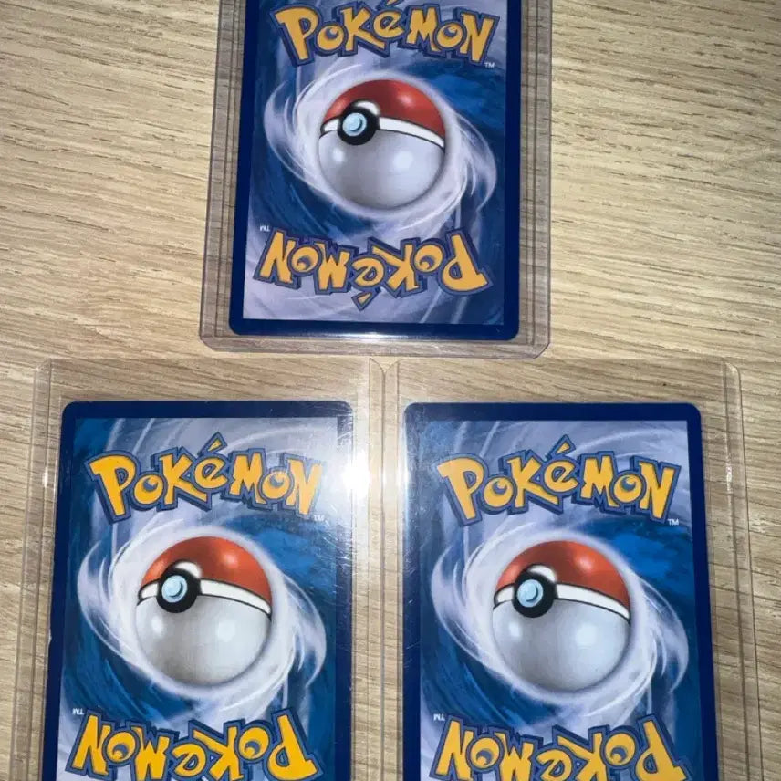 [BUNJANG] Pokemon Pikachu 3-Card Set / 포켓몬 카드 피카츄 3장 세트