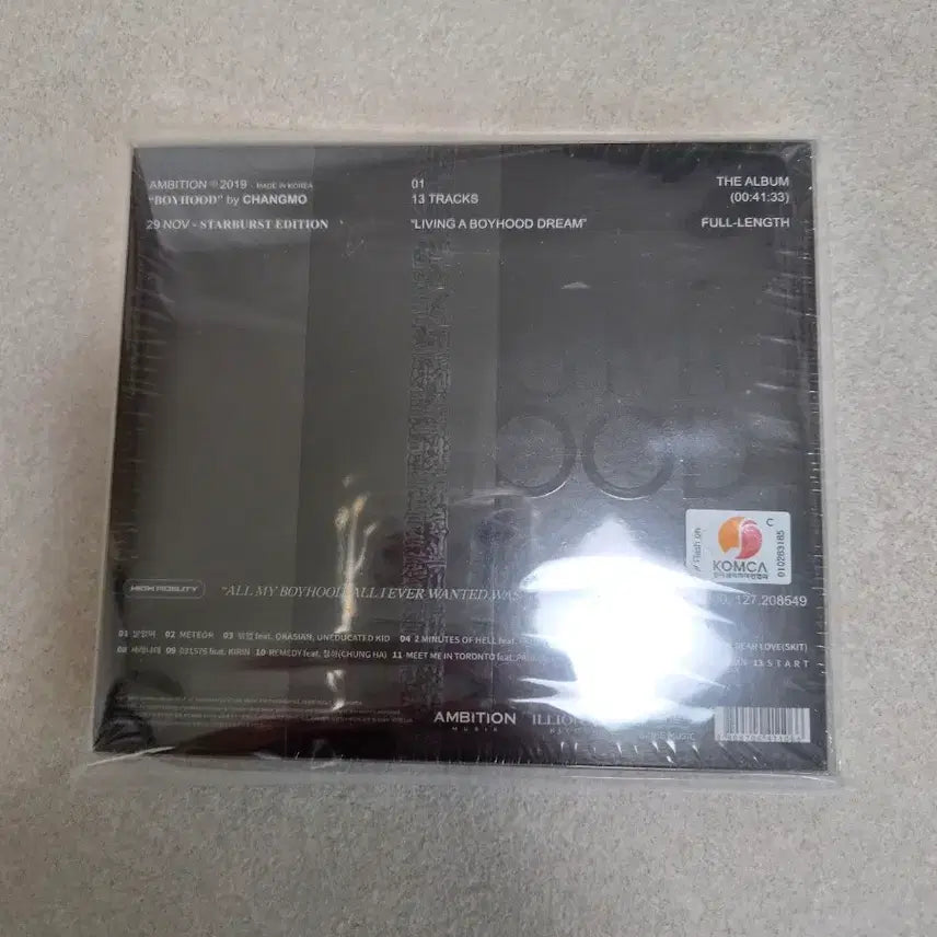 [BUNJANG] CHANGMO BOYHOOD Album Unsealed / 창모 보이후드 BOYHOOD 초판  미개봉