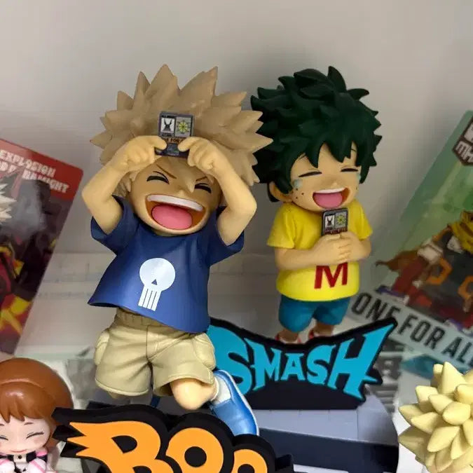 [BUNJANG] My Hero Academia Bakugo &amp; Midoriya Childhood Figure / 택포16) 나의히어로아카데미아 이어진세월 D상 바쿠고 미도리야 유년시절