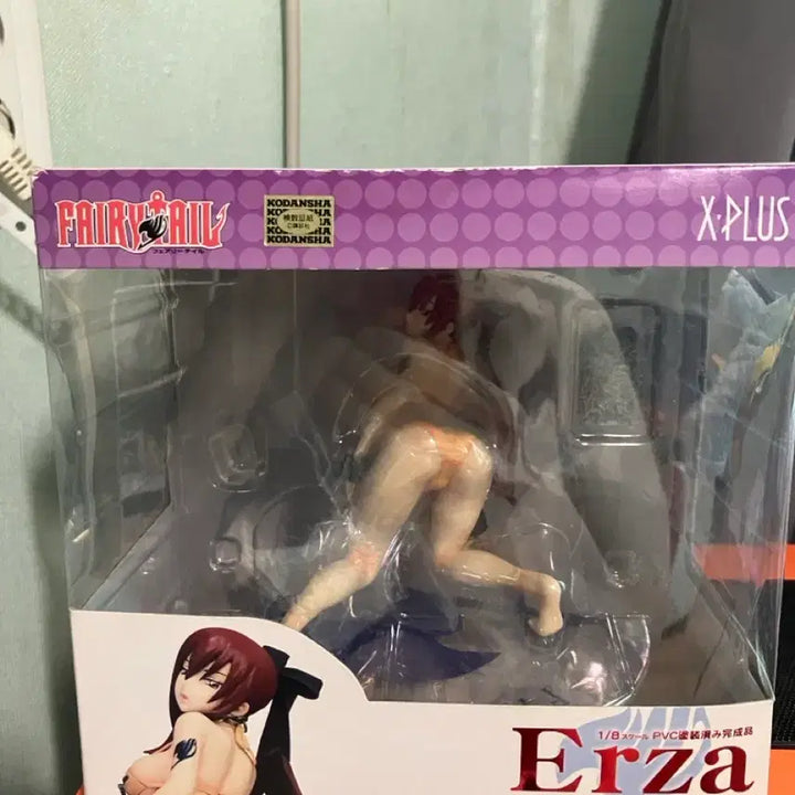 [BUNJANG] X-Plus Fairy Tail Erza Scarlet Swimsuit Ver. Figure / X-PLUS 페어리테일 엘자 스칼렛 수영복 Ver. 피규어