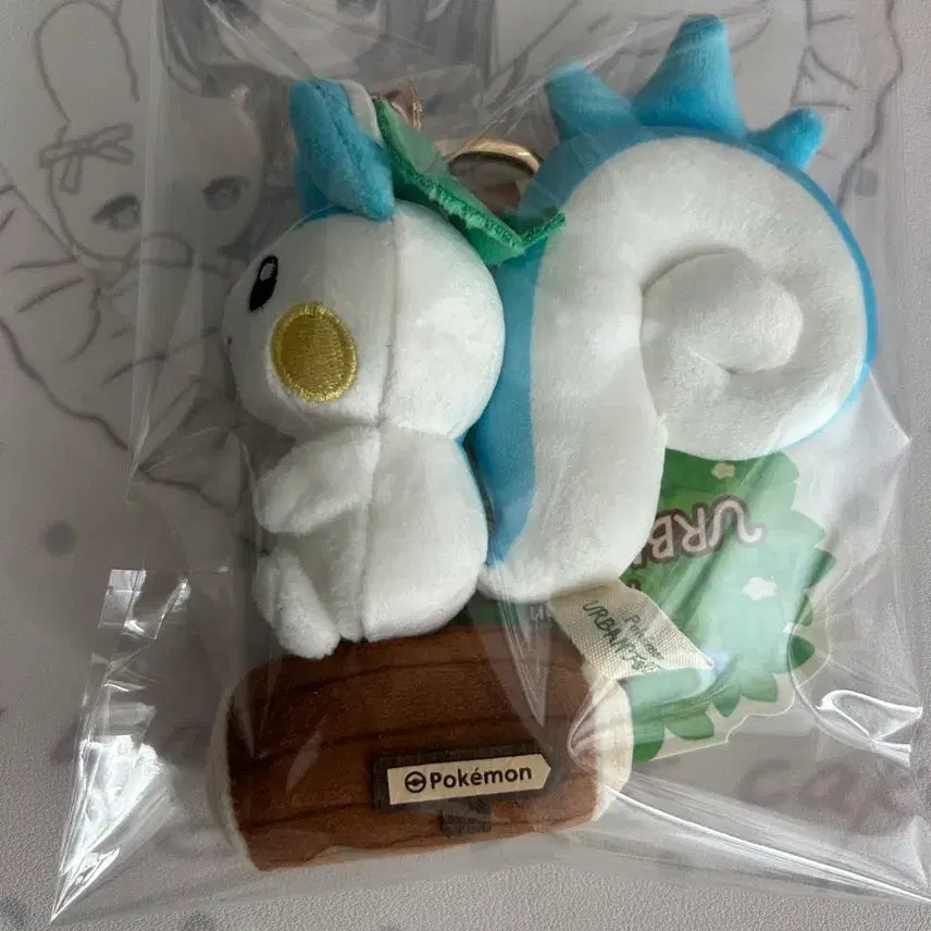 [BUNJANG] Secret Forest Pachirisu Plush Charm / 서울숲 시크릿 포레스트 포켓몬 파치리스 인형 키링