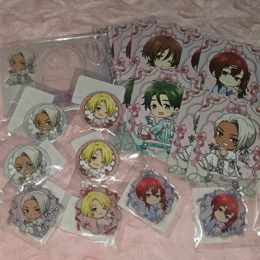 [BUNJANG] King of Prism Marukuji Acrylic Stand, Can Badge, Keychain, Corotto - Hijiri, Rei, Minato, Yukinojo / 킹프리 마루쿠지 아크릴스탠드 캔뱃지 키링 코롯토 히지리 레이 미나토 유키노죠