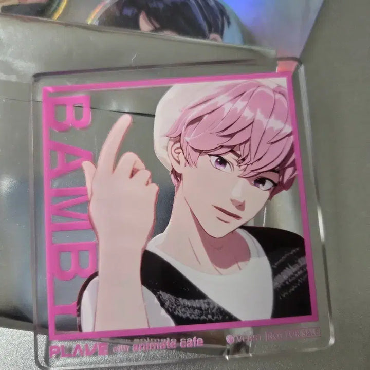 [BUNJANG] PLAVE Bambi Acrylic Stand / 플레이브 애니메이트 카페 밤비 아크릴 코스터 PLAVE Animate cafe Bambi 코롯토