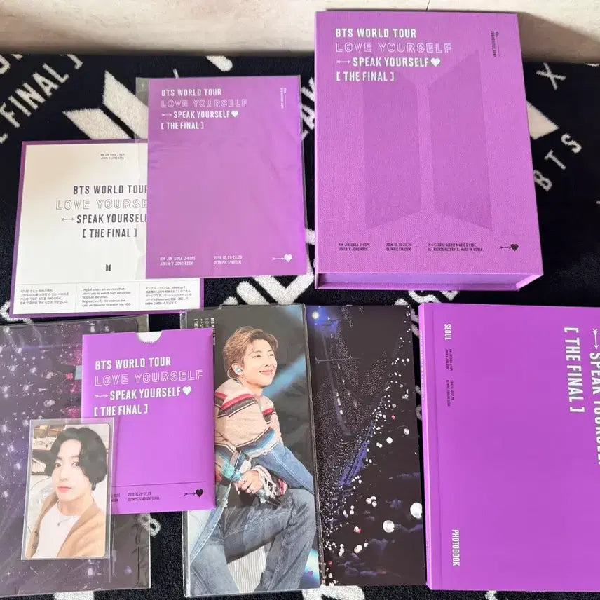 [BUNJANG] BTS Speak Yourself Concert Digital Code Jungkook Photocard Bundle Set / 방탄소년단 스픽콘 디지털코드 (정국 포카) 풀셋