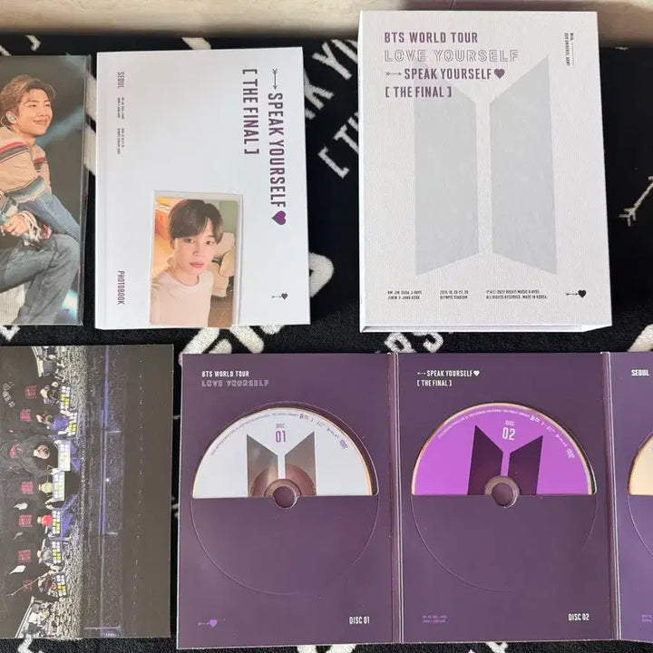 [BUNJANG] BTS Speak Yourself Concert Jimin Photocard Set DVD / 방탄소년단 스픽콘(지민 포카) dvd (speak yourself)