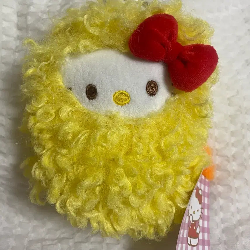[BUNJANG] Hello Kitty Shrimp Costume Plush Keychain / 헬로키티 새우튀김옷 인형 키링