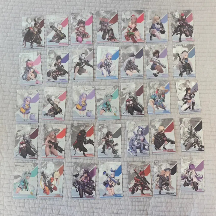 [BUNJANG] Niko Metallic Card Bundle Set / 니케 메탈릭카드