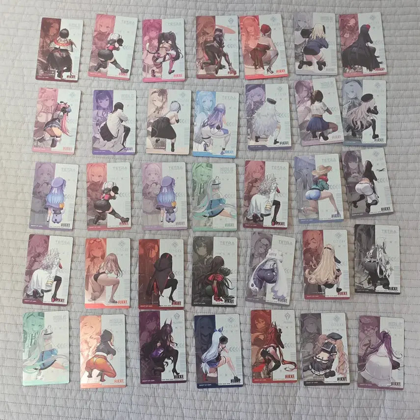 [BUNJANG] Niko Metallic Card Bundle Set / 니케 메탈릭카드