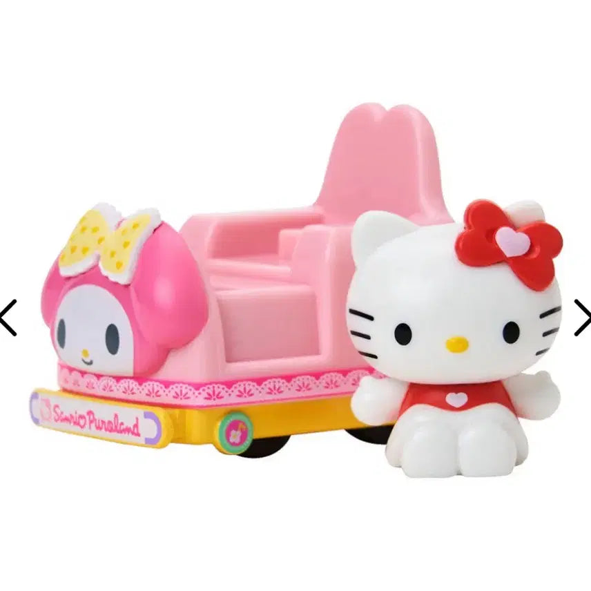 [BUNJANG] Sanrio Puroland Car Figure / 산리오 퓨로랜드 자동차 피규어 새상픔