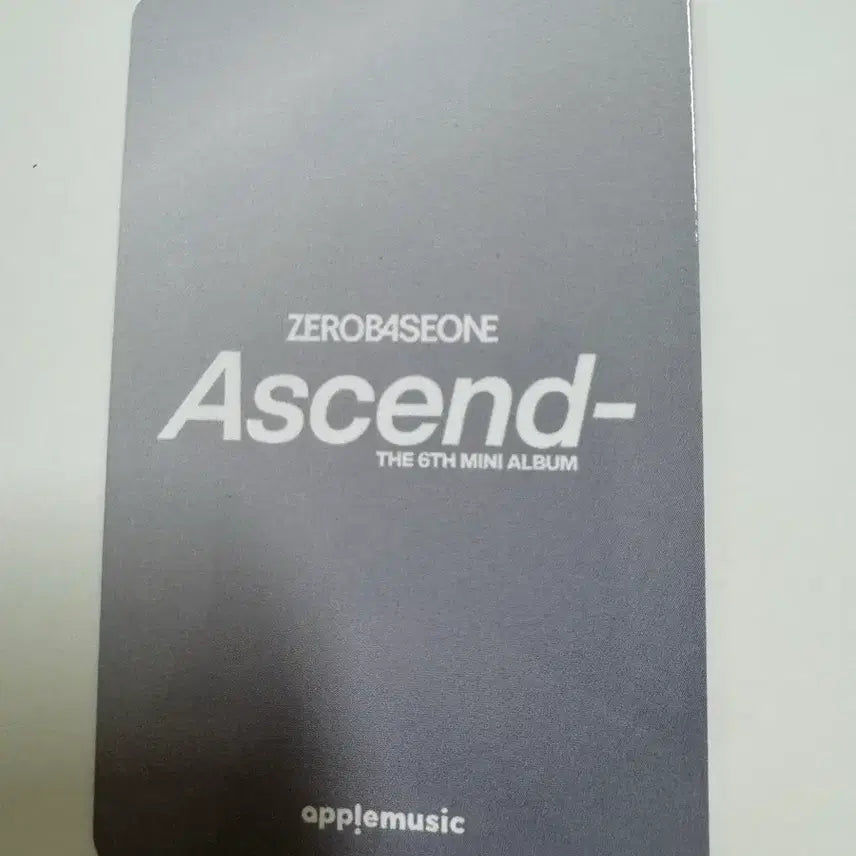 [BUNJANG] ZEROBASEONE Zb1 Ascend Apple Music Lucky Draw POB Kim Taerae / 제로베이스원 zb1 어센드 Ascend 애플뮤직 럭드 특전 김태래