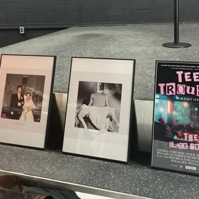 [BUNJANG] The Black Skirts 2022 Album Jacket Poster Bundle Set (4 Types) / 22년 검정치마 MD 앨범 자켓 포스터 4종 일괄