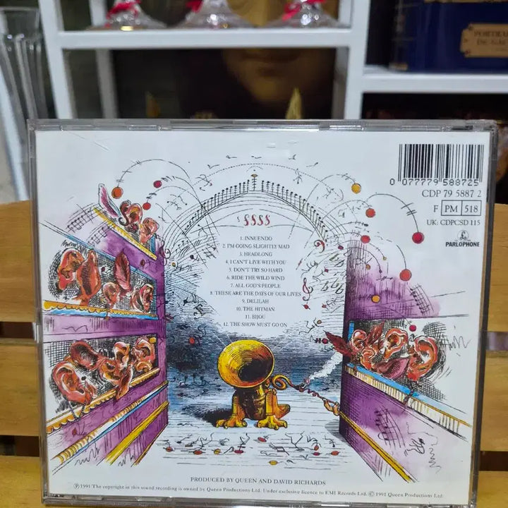 [BUNJANG] Queen Innuendo 14th Album CD / CD 퀸 14집 이뉴엔도