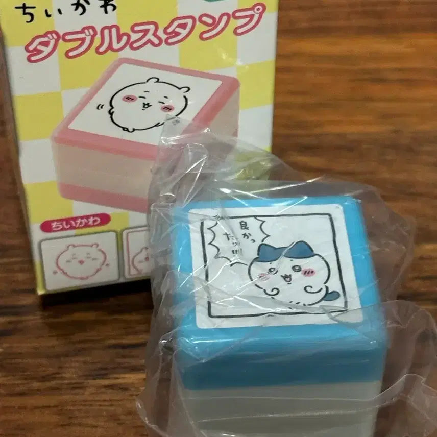 [BUNJANG] Chiikawa Double Stamp Gacha Hachiware / 치이카와 더블 스탬프 가챠 하치와레