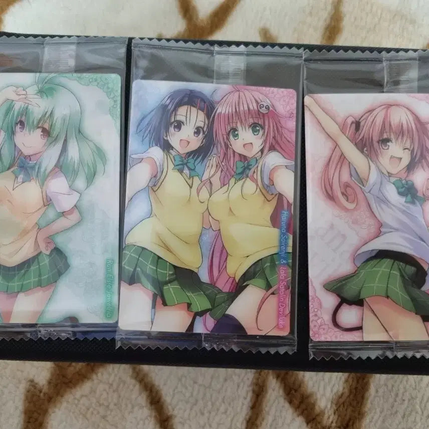 [BUNJANG] To Love Ru Wafer Card Set (3 Types) / 투러브 트러블 웨하스 카드 3종