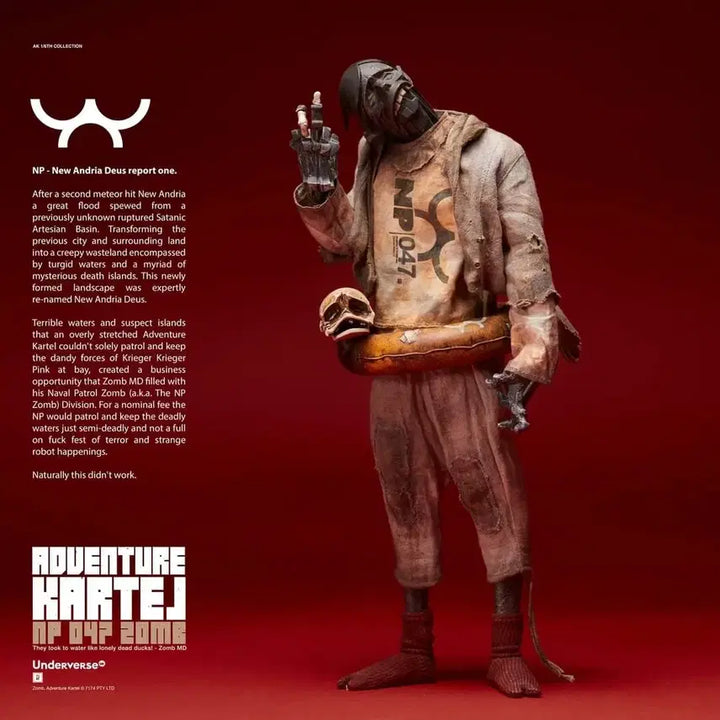 [BUNJANG] 3A Underverse Zombie Tube &amp; Masked Zombie Set / 3a 언더버스 좀비 2종 셋트 판매