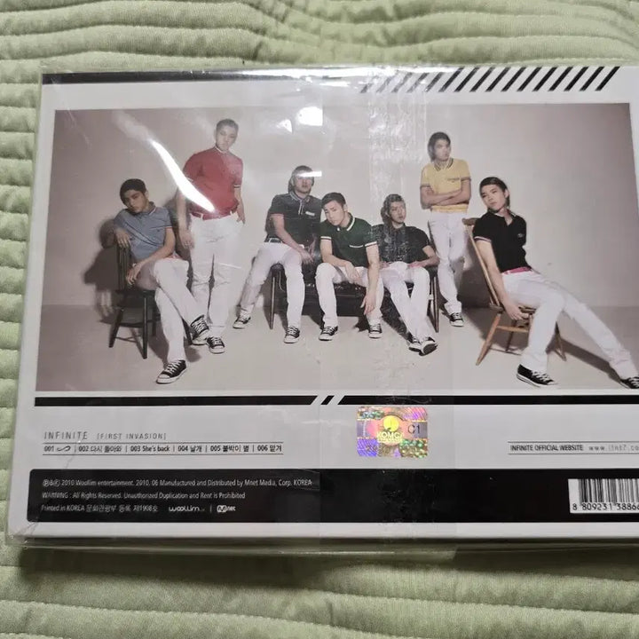[BUNJANG] INFINITE First Invasion Mini Album Autographed / 인피니트 first invasion 미니1집 앨범 친필싸인 다시돌아와