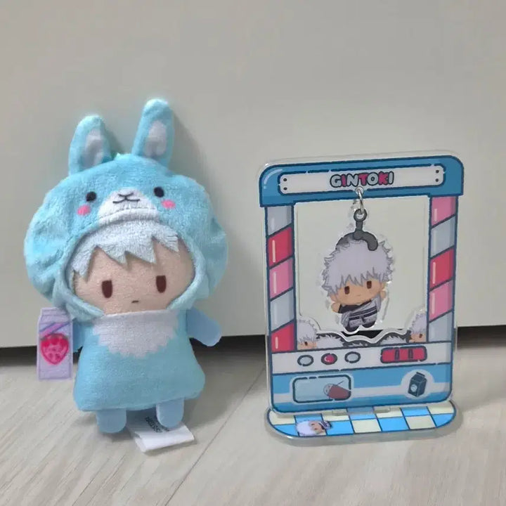 [BUNJANG] Gintama Gintoki Goods Bundle (Paper Flair Finger Puppet, Acrylic Stand) / 은혼 긴토키 굿즈 일괄(파페라 손가락누이, 아크릴스탠드)