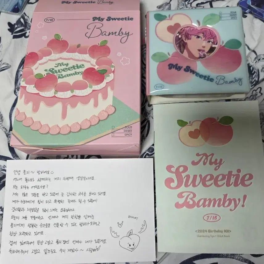 [BUNJANG] PLAVE Bambi My Sweetie Birthday Kit Photocard / 플레이브 2024 생일키트 밤비(포카O) 포토카드 PLAVE 봉구