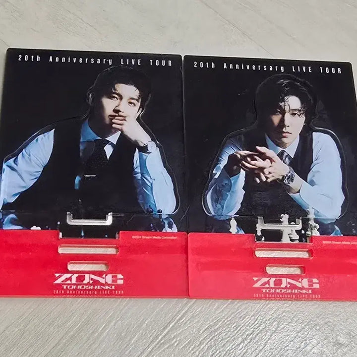 [BUNJANG] TVXQ! 20th Anniversary Acrylic Stand Bundle Set / 동방신기 20주년 아크릴스탠드 2종 일괄