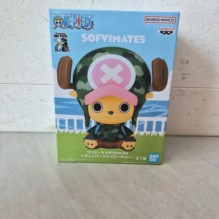 [BUNJANG] Banpresto One Piece Chopper Figure Sofubi Mate Camouflage / 원피스 쵸파 피규어 반프레스토 소프비메이트 카모플라쥬(새상품)