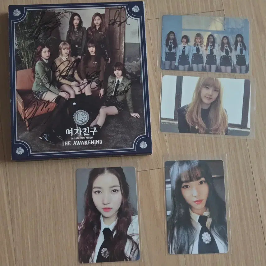 [BUNJANG] GFRIEND Eunha Sinb Signed Album 'The Awakening' Photocard Bundle Set / 여자친구 싸인앨범 포카 포함 판매 양도 핑거팁 친필싸인 비비지 은비 신비