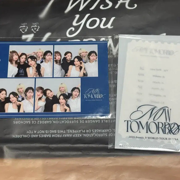 [BUNJANG] fromis_9 World Tour Four-Cut Photo + Ticket Holder / 프로미스나인 월드투어 네컷+티켓홀더