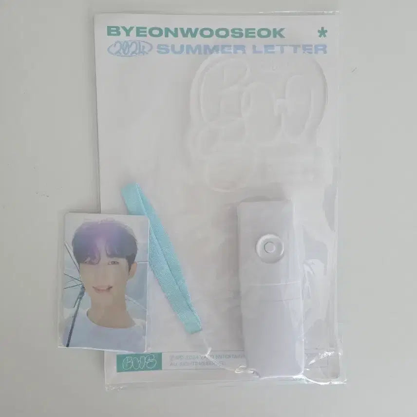 [BUNJANG] Byun Woo Seok 2024 Summer Letter Goods Lightstick / 변우석 2024 SUMMER LETTER 굿즈 응원봉