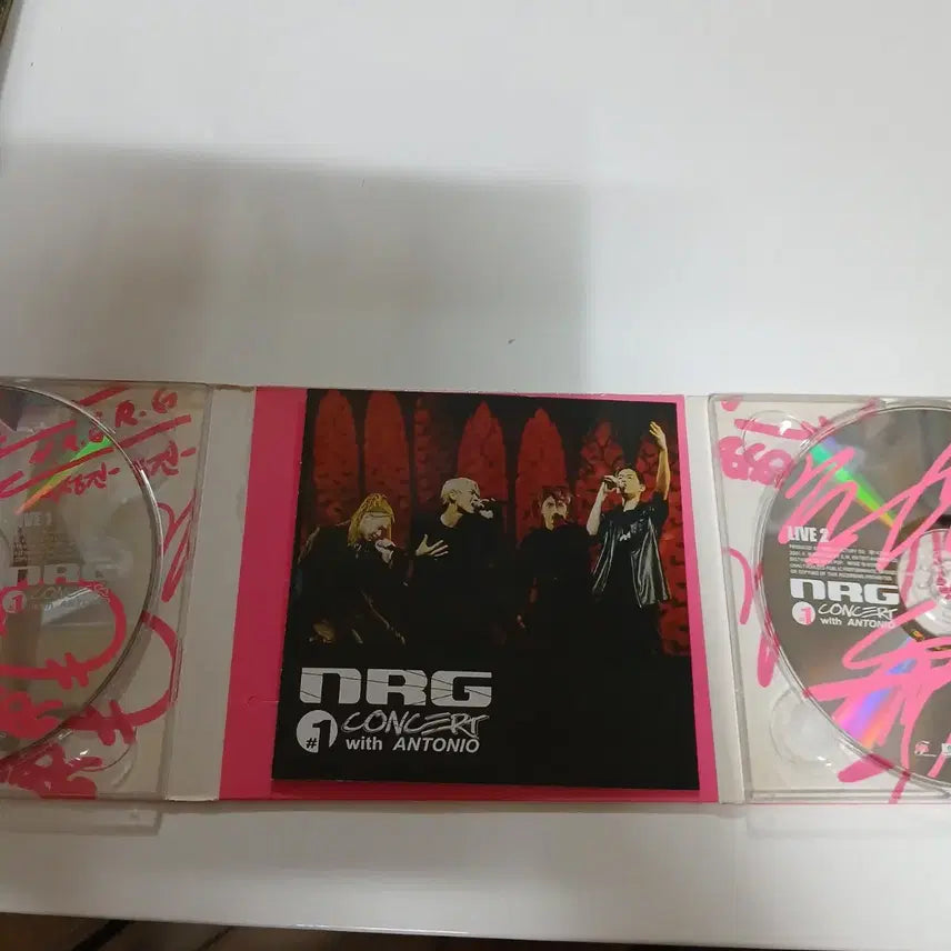 [BUNJANG] NRG Live Concert DVD Set / NRG 라이브콘서트.초판 .DVD2장.