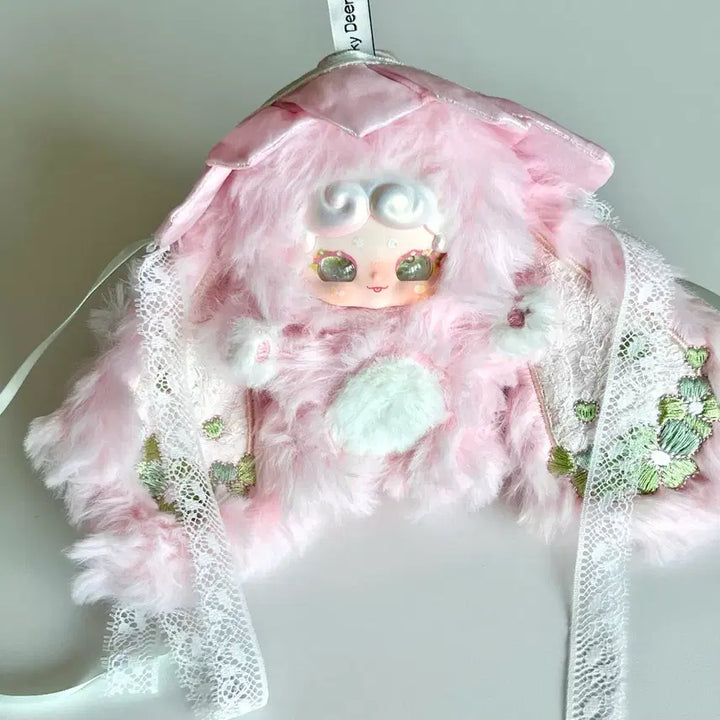 [BUNJANG] Lucky Draw Bunny V6 Teatime Garden Bonnet / 럭키디어나이 밤토끼 v6 티타임가든 _연핑크
