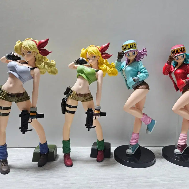 [BUNJANG] Dragon Ball Glitter Glamorous Bulma &amp; Lunch Figure Set / 최종가격, 정품)드래곤볼 글리터 글래머러스 런치 세트 일괄
