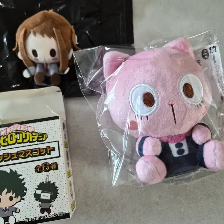 [BUNJANG] My Hero Academia Ochaco Plush Mascot Animal Doll / [반택포] 히로아카 (오챠코) 플러시 마스코트. 애니멀 봉제인형