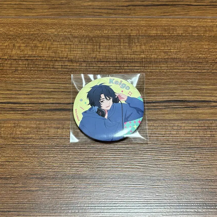 [BUNJANG] Uchi Watch Keigo Makami Can Badge / 위치워치 마가미 케이고 캔뱃지 굿즈