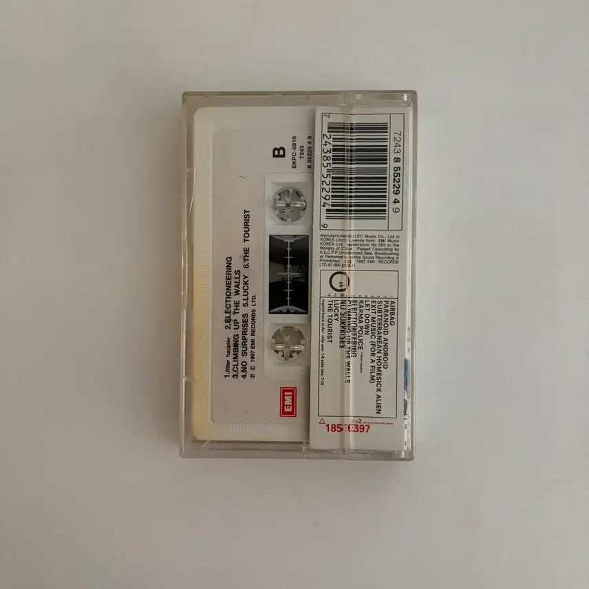 [BUNJANG] Radiohead OK Computer Cassette Tape (Original First Press) / 라디오헤드 (Radiohead) - OK Computer 카세트테이프