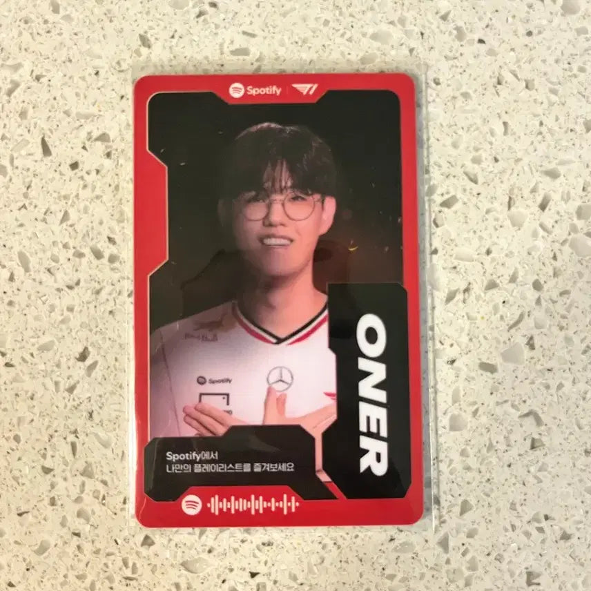 [BUNJANG] T1 Faker Sportify Photocard / 티원 오너 포토카드 스포티파티