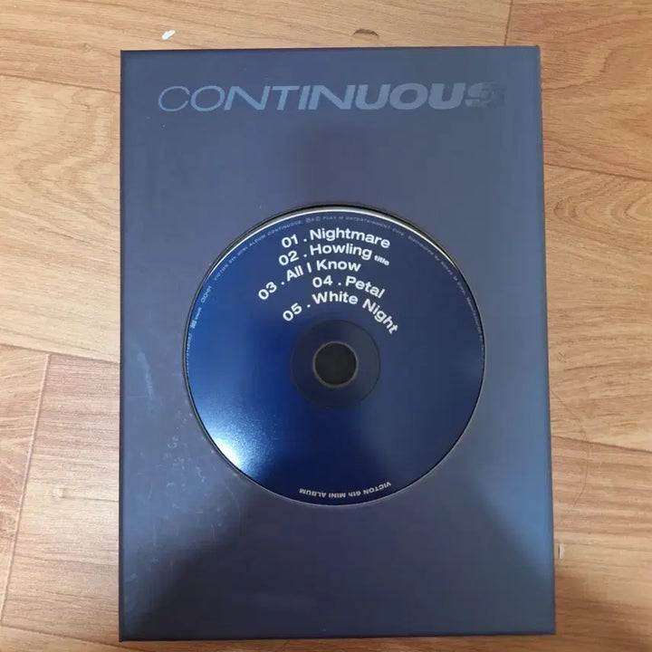 [BUNJANG] VICTON Continuous Blue Version Album Photocard Set / 빅톤 앨범 Continuous Blue ver.