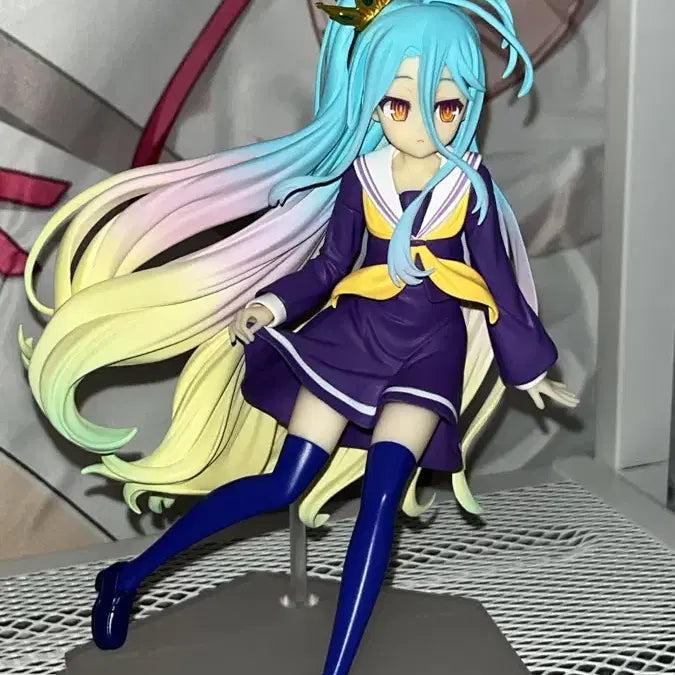 [BUNJANG] No Game No Life Shiro Pop Up Parade Figure (Crown Ver.) / (택포4!!) 노 게임 노 라이프 노겜노라 시로 팝업퍼레이드 피규어
