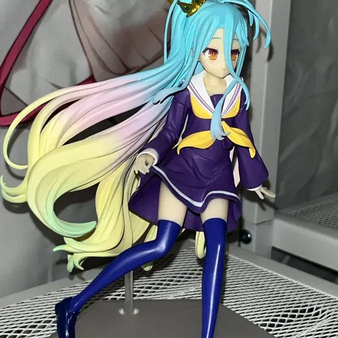[BUNJANG] No Game No Life Shiro Pop Up Parade Figure (Crown Ver.) / (택포4!!) 노 게임 노 라이프 노겜노라 시로 팝업퍼레이드 피규어