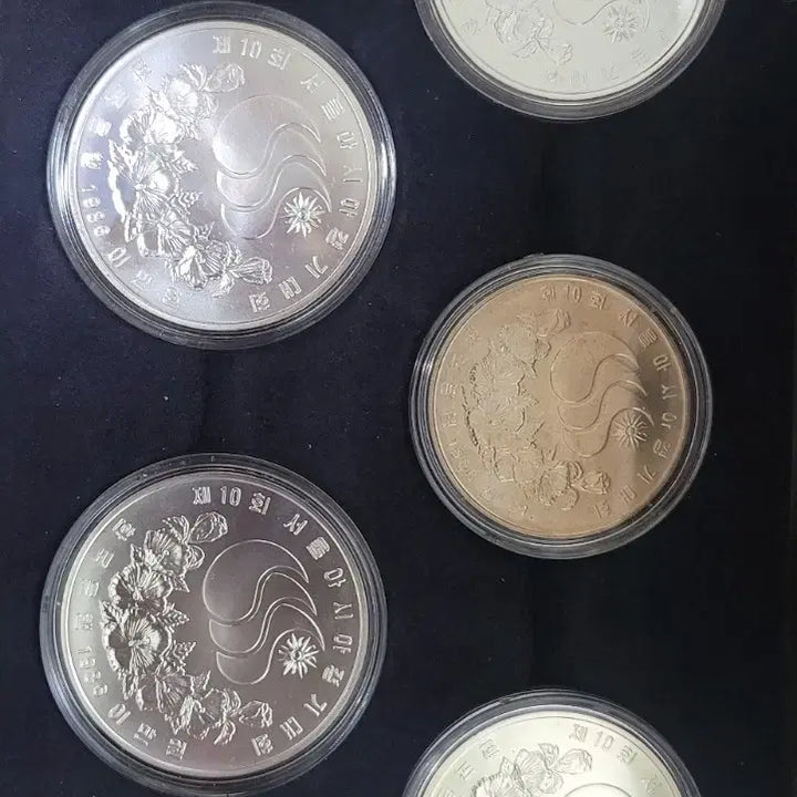 [BUNJANG] 1986 Seoul Asian Games Commemorative Coin Set / 86아시안게임 기념주화 세트