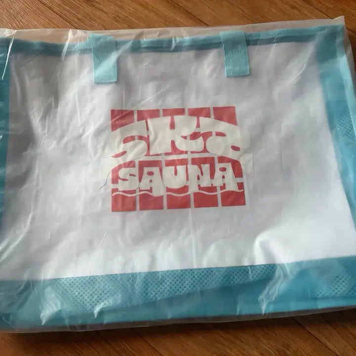 [BUNJANG] Stray Kids SKZ Sauna Clear Mesh Tote Bag (Sealed) / (미개봉/원가) 스트레이키즈 일본 팝업 skz사우나 엠디 md 가방