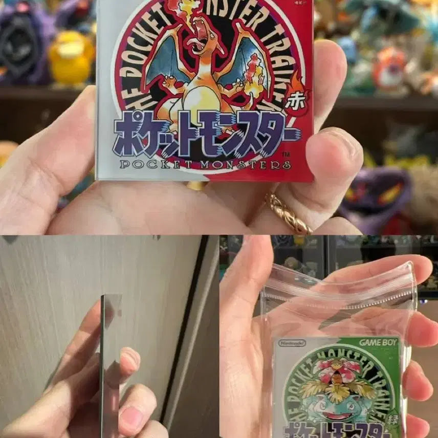 [BUNJANG] PTS Studio Pokemon Game Boy Nintendo Chip Magnet (Sealed) / 포켓몬스터 닌텐도 카트리지커버 아크릴마그넷 미개봉