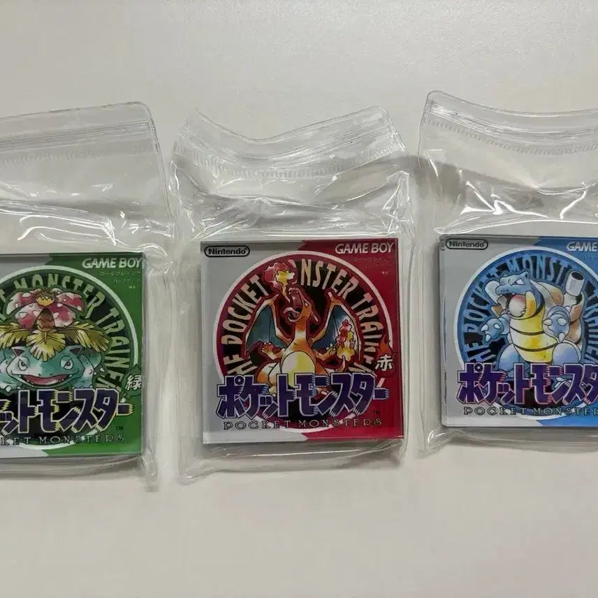 [BUNJANG] PTS Studio Pokemon Game Boy Nintendo Chip Magnet (Sealed) / 포켓몬스터 닌텐도 카트리지커버 아크릴마그넷 미개봉