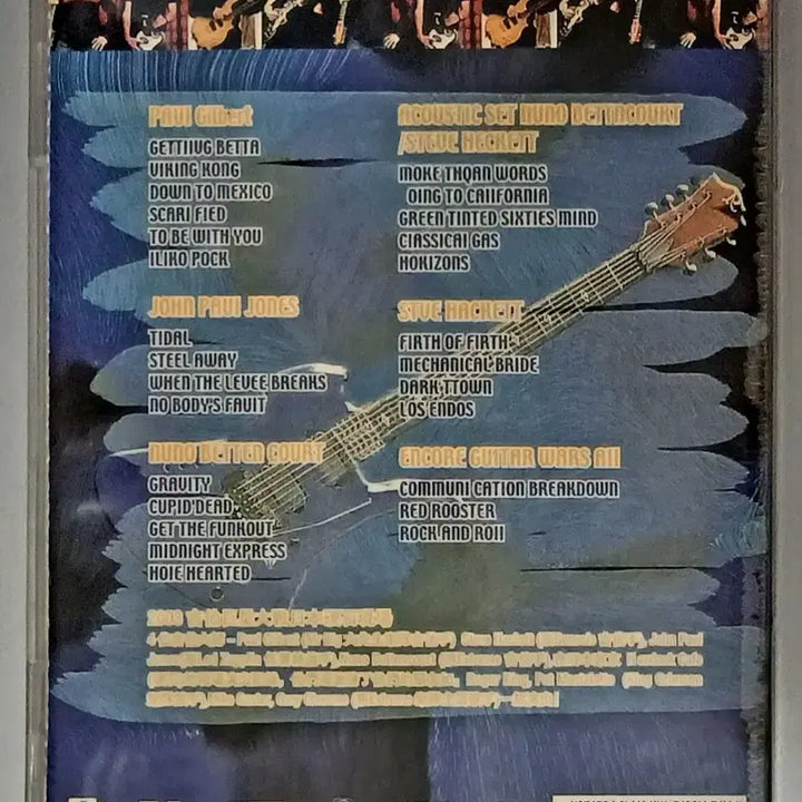 [BUNJANG] Hard Rock Cafe 2003 Guitar Live DVD / (영상) 하드락카페 2003 기타 라이브 DVD