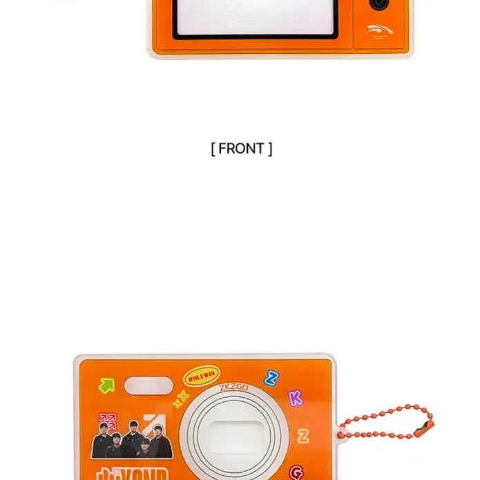 [BUNJANG] Hanwha Life Mini Camera Photocard Holder Keychain / 한화생명 미니카메라 포토카드 포카 홀더 키체인 키링