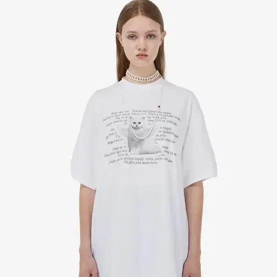 [BUNJANG] Itzavibe Cat T-Shirt NCT JAE MIN / 잇자바이브 캣 티셔츠 NCT재민 손민수