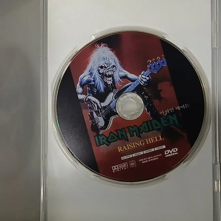 [BUNJANG] Iron Maiden Rising Hell DVD / 메탈 (영상) 아이언 메이든 라이징 헬 DVD