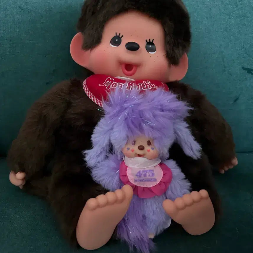 [BUNJANG] Monchhichi Large Male Basic Plush / 금액제시! 기본 몬치치 라지 남아 팝니다