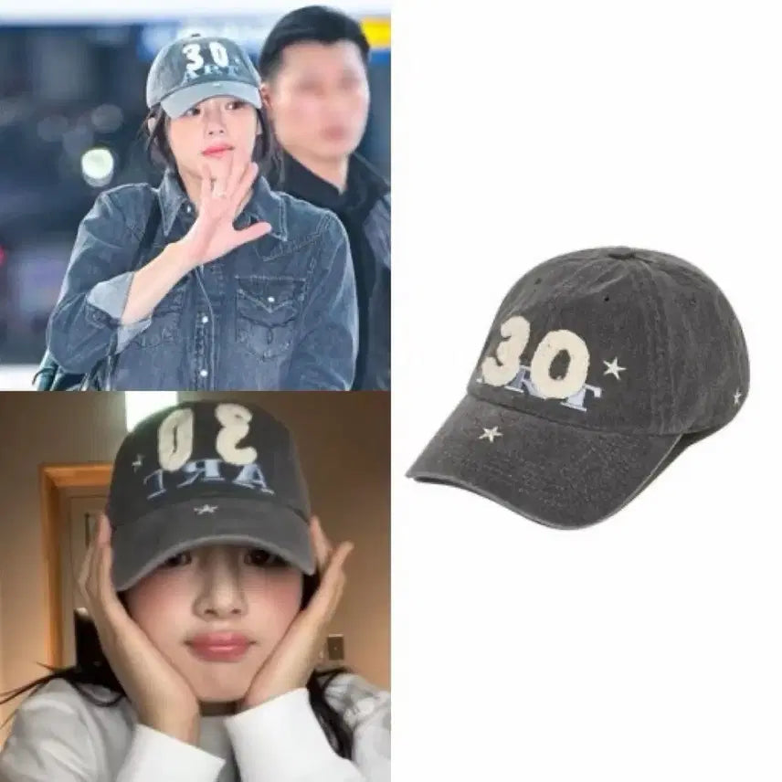 [BUNJANG] NewJeans Minji Kijun Art 30 Cap / 뉴진스 민지 기준 Art 30 모자